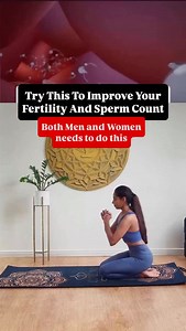 Boost fertility and sperm count with this yoga pose! Try it now for better reproductive health and increased chances of conception Regular practice of this pose, along with a healthy lifestyle, can help couples increase their chances of conceiving a baby.👶 ⚠️Remember to consult with a healthcare professional before starting any new exercise routine, especially if you have specific fertility concerns. !⚠️ #workout #yoga #yogateacher #yogachallenge #yogaeveryday... | Anita Lumbhani