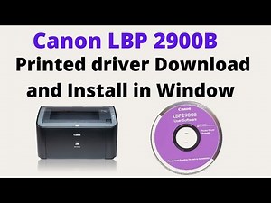 How to Install Canon LBP2900b Printer || Printer|| Installation|