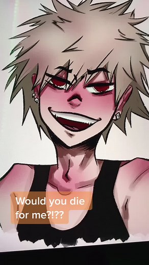 Yandere Katsuki Bakugou - BKDK Idea