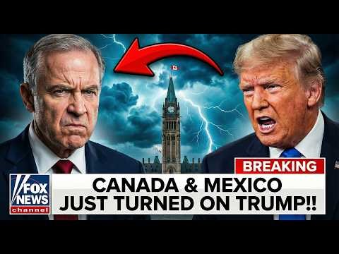 1 Minute ago: Canada & Mexico Just Declared War on Trump — His Furious Response Crashed the Markets