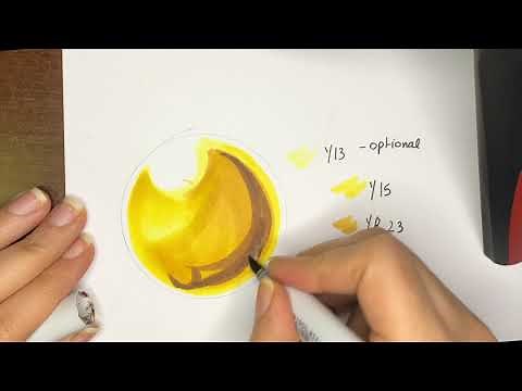 Copic Markers Ideas - Coloring Gold