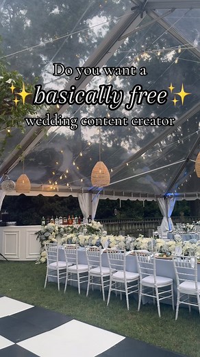 Tara Odom | 📢WAIT! Do YOU want a *basically* FREE content creator for your wedding?!📢 Yes, you read that right! ✨What if you look into your camera... | Instagram