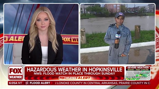 Hopkinsville, Kentucky flooding prompting rescues as rain continues