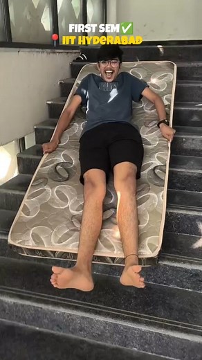 Prem Gandhi | First sem✅ IIT HYDERABAD🤩 #iit #sem #friends | Instagram