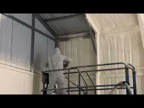 Closed Cell Spray Foam on a Metal Building | Strong, Durable & Energy Efficient