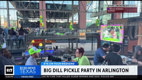 Arlington hosts world’s largest pickle party with thousands attending The Big Dill