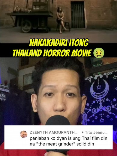 MEAT GRINDER #movie #movierecommendation #horror #thailand #fake #fakesituation⚠️ #fakebloodwarning⚠️ #review #scary #horrortok #movies