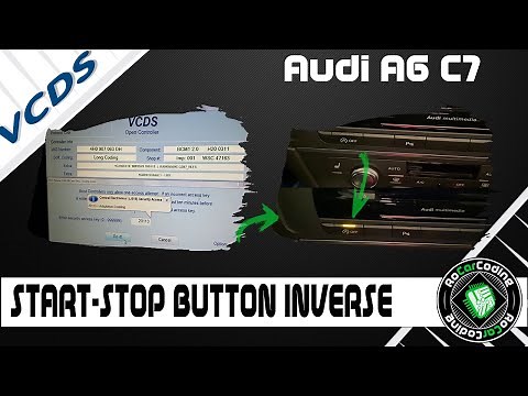 INVERSE START-STOP SYSTEM | AUDI A6 C7 | VCDS CODING