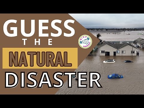 Guess the Natural Disaster | Natural Disaster Quiz | Natural Disaster Guessing Game
