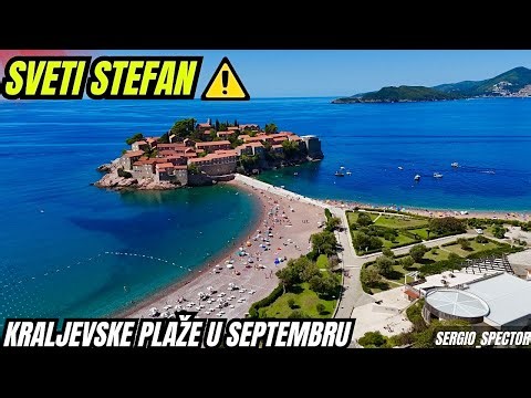 Sveti Stefan - Kraljevske Plaže nekad 180e danas slobodne, CENE i Obilazak #montenegro