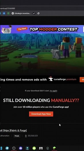 COMO OBTER O MOD PEQUENOS NAVIOS NO MINECRAFT