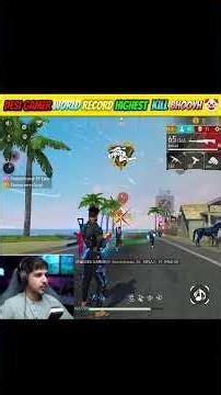 WORLD RECORD HIGHEST KILL 💪💀 ‪@DesiGamers_‬ SHOCKED BR- RANK MATCH BHOOYA 🏆#freefire #ffshorts #short