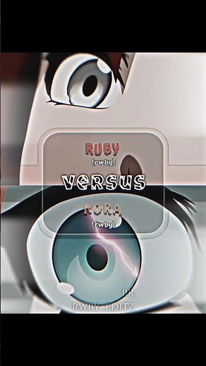 RUBY ROSE『RWBY』VS NORA VALKYRIE『RWBY』