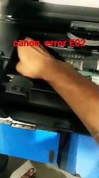canon g3010 error E02