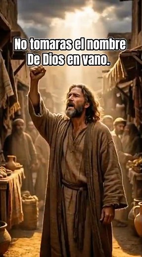Cómo honrar el nombre de Dios según el segundo mandamiento.