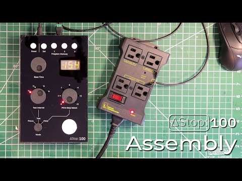 ΔStop 100 F-Stop Darkroom Timer: Assembly