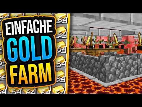 GOLD FARM (TUTORIAL) ✨Minecraft 1.21.10