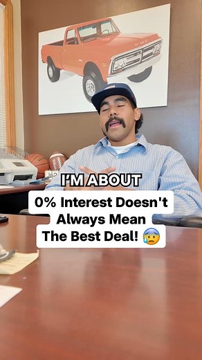 0% interest looks great on paper, but not on your payment. That’s why we walk you through the real numbers before you buy your truck. #carleasing #financingoptions #autodeals | Liberty GMC