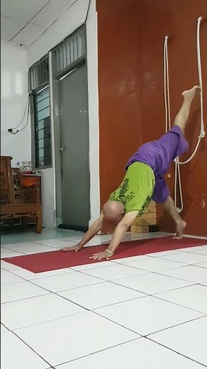 CHIN STAND tutorial - Viparita Shalabhasana | Yoga with Semmy @doyogasemmy