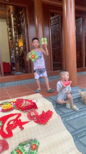 Thèm ăn bánh trưng quá à🤣#shortvideo