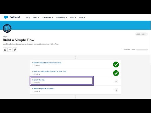 Branch the Flow || Build a Simple Flow