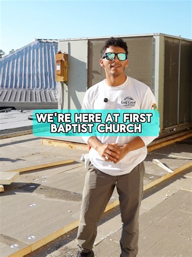 Phase one of the new roof system at First Baptist Church is underway. Our team is installing a torch-down system with proper drainage and preparing for phase two next week.