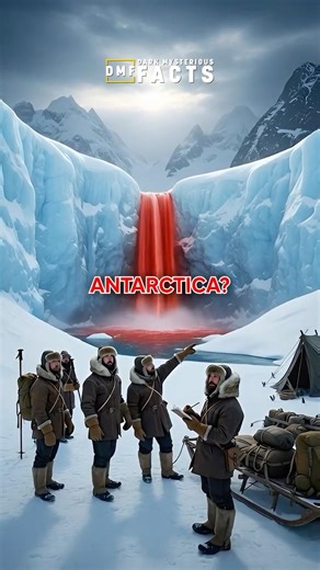 Blood Falls: The Strange Red Water Pouring From Taylor Glacier