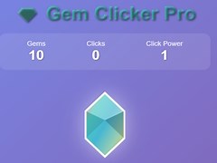 ゲームGem Clicker Pro オンライン。プレーは無料