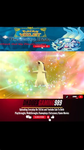 Shiny Quilava Evolves Into Shiny Typhlosion Pokémon Violet The Indigo Disk DLC #short #shorts