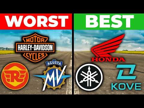 Every Motorcycle Brand Ranked Worst to Best (2026 Data)