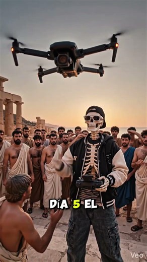 que pasaría si llevas un dron en la antigua Grecia#viral#viralvideo#foryou#youtubeshorts#fyp#3d#like