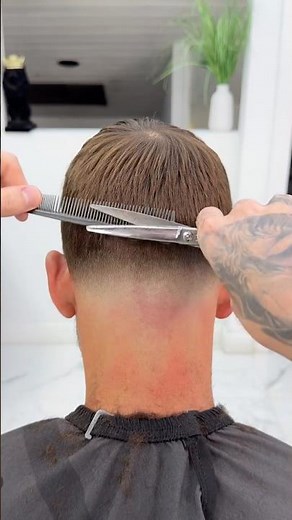Taper Fade 💈 #tutorial #barbershop #barber #cortes #fade #taperfade #freestyle #mullet #burst
