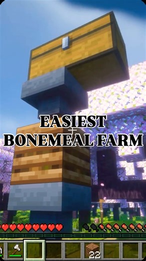 BoT Plays on Instagram: "The #1 Bone Meal Farm Design That’s CHANGING THE GAME #minecraftfarm #minecraftshorts #shorts"