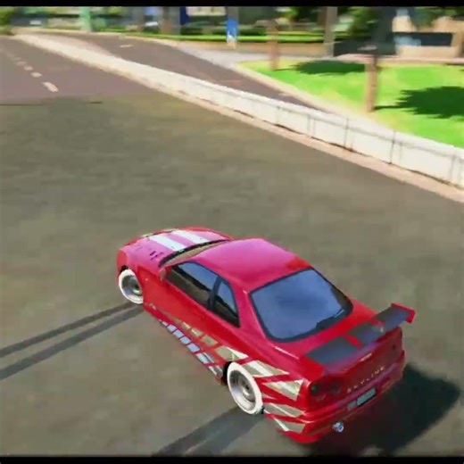 FUGAS COM R34 VERMELHO! #automobile #gta #gta5 #fivem #fugafivem #gtarp #shorts #viral #fy #fyp #fyy