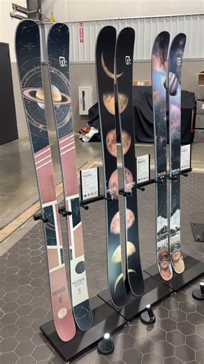 Powder7 Ski Shop on Instagram: "@icelantic_skis fresh art for 26-27, featuring the brand spankin’ new Torrent and Tempest collection. Stay tuned for on-snow highlights and reviews for the new skis! It’s a year of galactic proportions for our friends down the street. #skiingforall"
