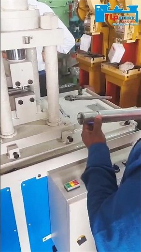 Pipe Reducing Swaging Machine by TL PATHAK GROUP #pipereducing #metaltransformation #manufacturer