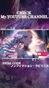 【FATAL CODE】 ノンフィクション・ラビリンス #lofi #electronicmusic #rap #kpop #playlist #作業用bgm #AI #suno