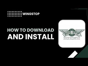 How to download and install wingstop app
