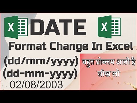 how to date format change in excel (dd/mm/yyyy) to (mm/dd/yyyy)