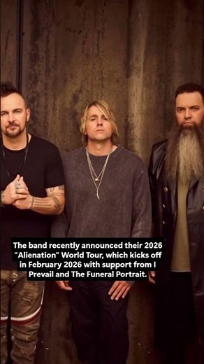 Adam Gontier Returns! Three Days Grace 2026 Alienation Tour & New Album