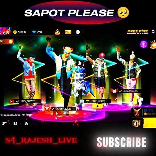 Ramnavmi me tandav🔥। yara all players Grandmaster। Free Fire🔥new video। Group emot । Trend#ramnavami