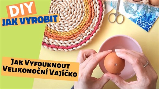 Jak vyfouknout velikonoční vajíčko | DIY & návody | Stream