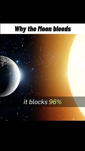 Why does the Moon turn blood red? 🌕🔴