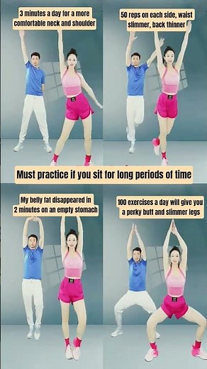 Must exercises if you sit for long periods of time #homeworkout #fitness #workout