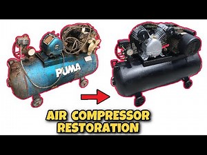 Air Compressor Restoration - Puma Air Compressor ( 3M product )