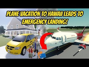 Greenville, Wisc Roblox l Realistic Family Plane Vacation EMERGENCY Voice Roleplay