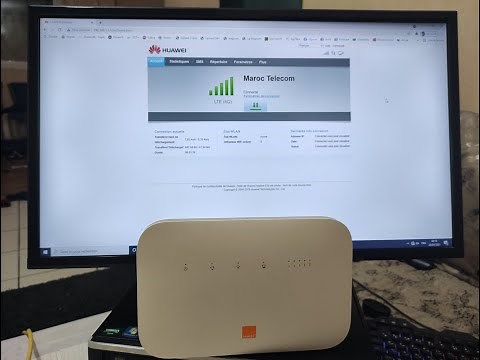unlock huawei b612s فتح الجهاز ليعمل مع جميع الشبكات....شرح بالدارجة المغربية