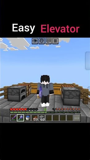 Minecraft EASY Elevator Trick Revealed Now?😂