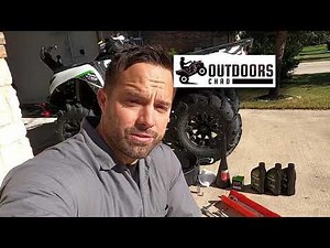 Kawasaki Brute Force 750 Oil Change - Step By Step