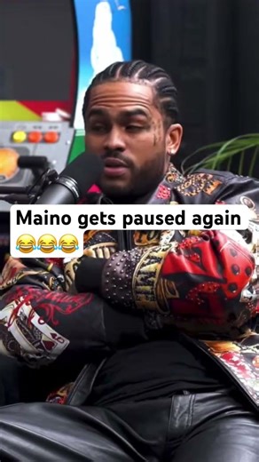 Maino gets paused soon as the show starts #maino #fabolous